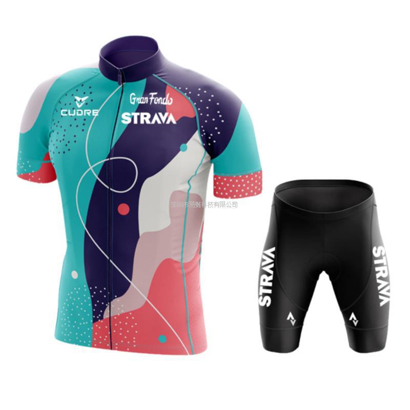 Cycling Suit Short Sleeve Suit Cycling Pants Cycling Suit Pants