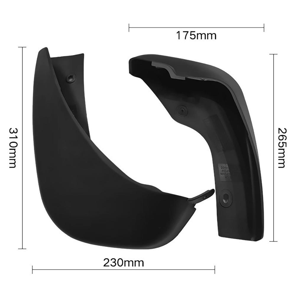4Pcs Mudguards Mud Flap Guards For Front & Rear Wheel, No Drilling Required Vehicles Mudflaps Fenders Body Protection Compatible For 2011-2015 JUKE
