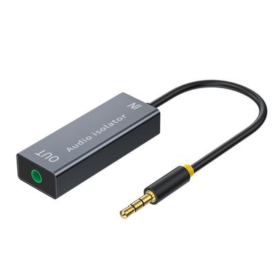 Шумоподавитель Aux Audio, шумоподавитель контура заземления, 3,5-мм аудиоизолятор, устранение гудящих, шипящих, жужжащих шумов