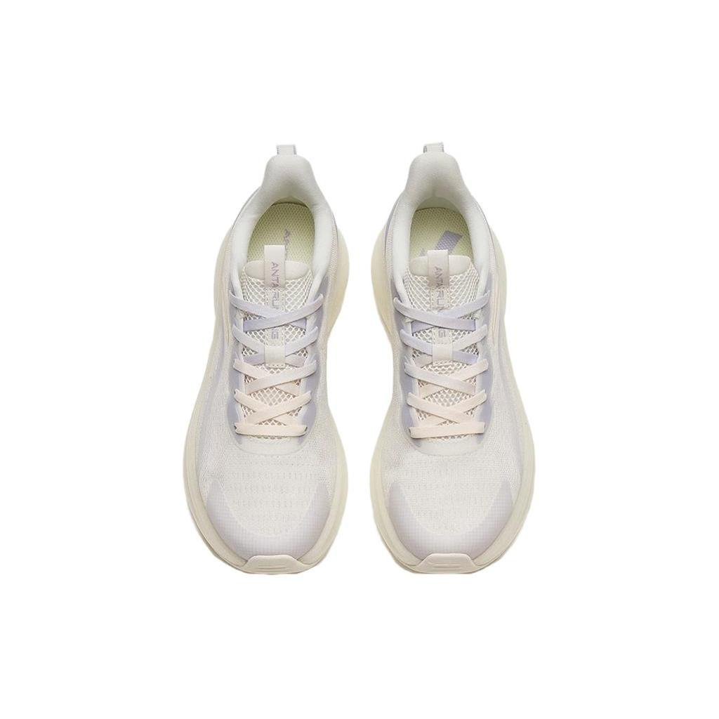 New Anta Anti Slip Wear Resistant Low Top Running Shoes Women's Purple White 122325521-1