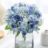 1/3Pc Artificial Flowers Rose Wedding Home Bedroom Table Festival Decora Outdoor Garden Yard Bridal Bouquet DIY Gift Accessories
