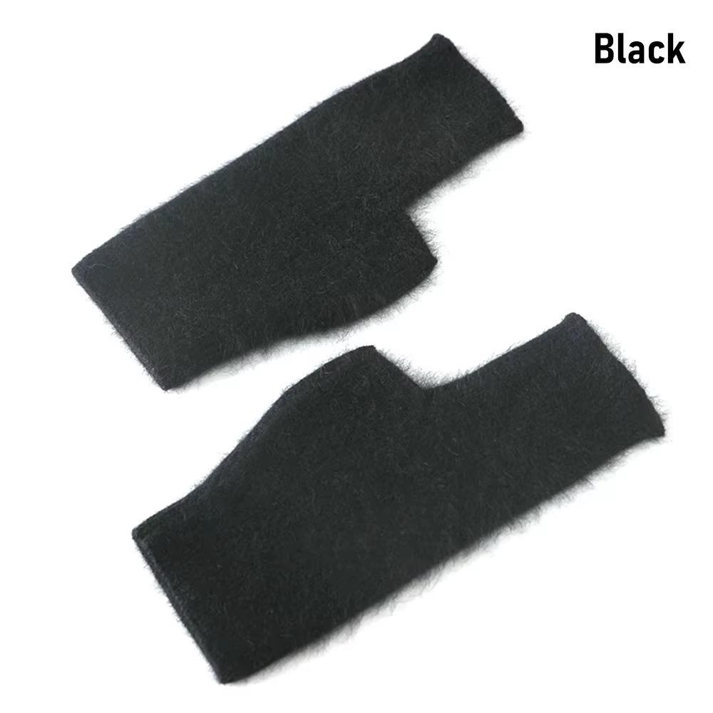 Wrist Length Winter Gloves Warm Knitted Wool Gloves Fashion Cashmere Gloves Unisex
