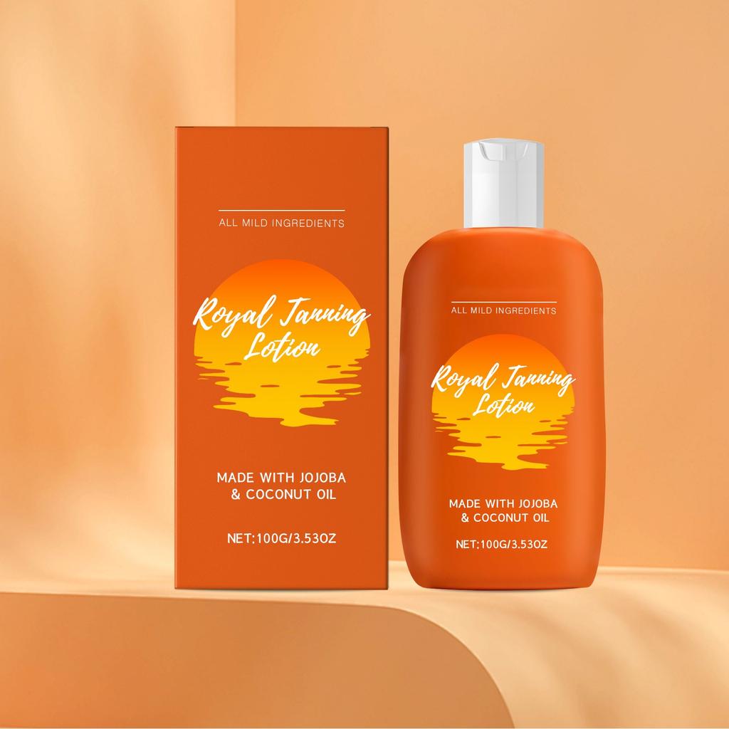 Гель для загара, интенсивный гель для загара, гель для загара для солярия, стойкий водостойкий для потрясающего загара для тела и лица 100 г