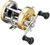 AbuGarcia Ambassador (Ambassadeur) 6501CS Rocket Champagne Gold Left Hand Double Handle Bass Snakehead Catfish Top Water Round Reel