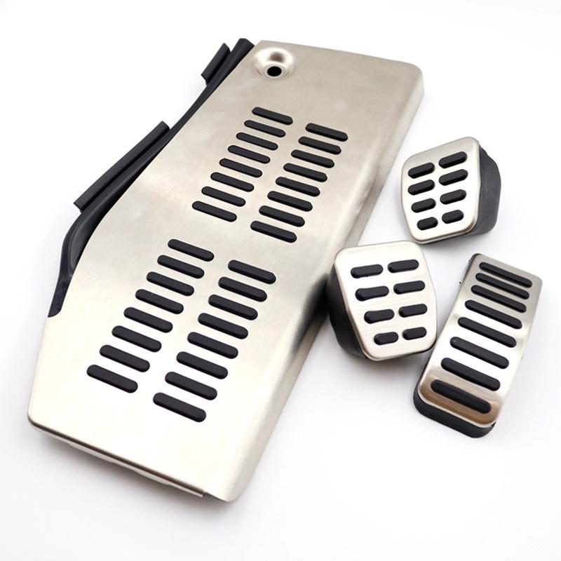 Non-Slip Pedal Set for Volkswagen POLO: Accelerator, Brake, and Rest Area Decor