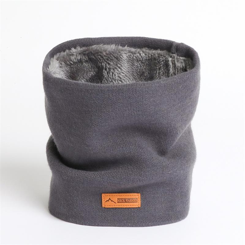 New Solid Knitted Neckerchief For Autumn Winter Men Women Cover Neck Thickened Warm Scarf Outdoor Fashion Ladie Riding Face Mask
