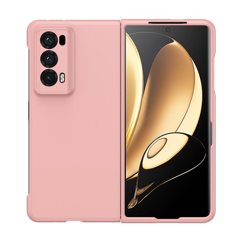 PC Hard Shell Phone Case For Honor Magic V2 Solid Color Protective Cover