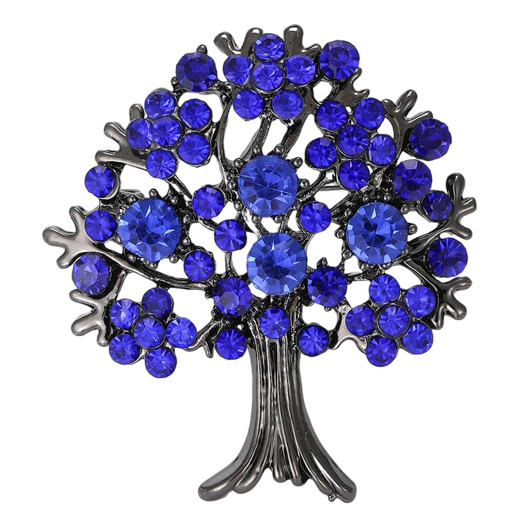 Elegant Tree Of Life Brooch Pin Distinctive Tree of Life Clothing Lapel Pin Essential Fashion Brooch Accessory