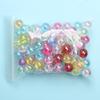 Bracelet Department 6MM-10MM Fashion Round Shape 22 Colors DIY Spacer Beads 200/100pcs Jewelry Making Acrylic Beads Jewelry Accessory  beads