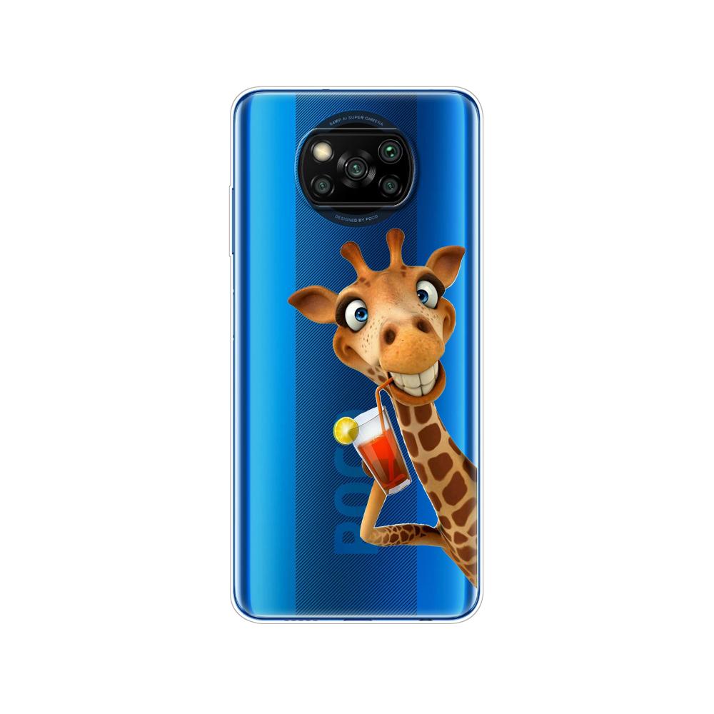 Для Xiaomi Poco X3 NFC силиконовый чехол с мягкой задней панелью для POCO X3 Pro чехол из ТПУ, бампер для Poco X 3 PocoX3 NFC 6,67 дюйма, глобальный чехол для телефона