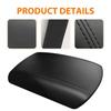 For 15 TO 20 Ford Edge Black Real Leather Center Console Lid Armrest Cover