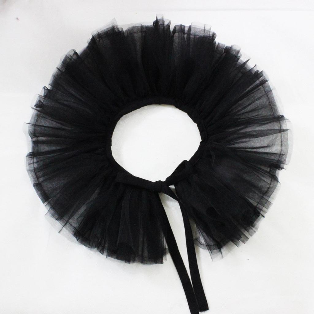 Девочки Жабо Съемный Воротник с Рюшами Викторианский Накладной Воротник Экзотический Косплей Накладной Воротник Чокер для Выступлений