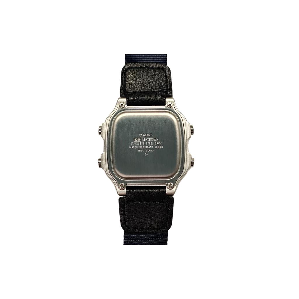 Casio Унисекс Подростковые Черные Часы AE-1200WH-1C(Watch3--)