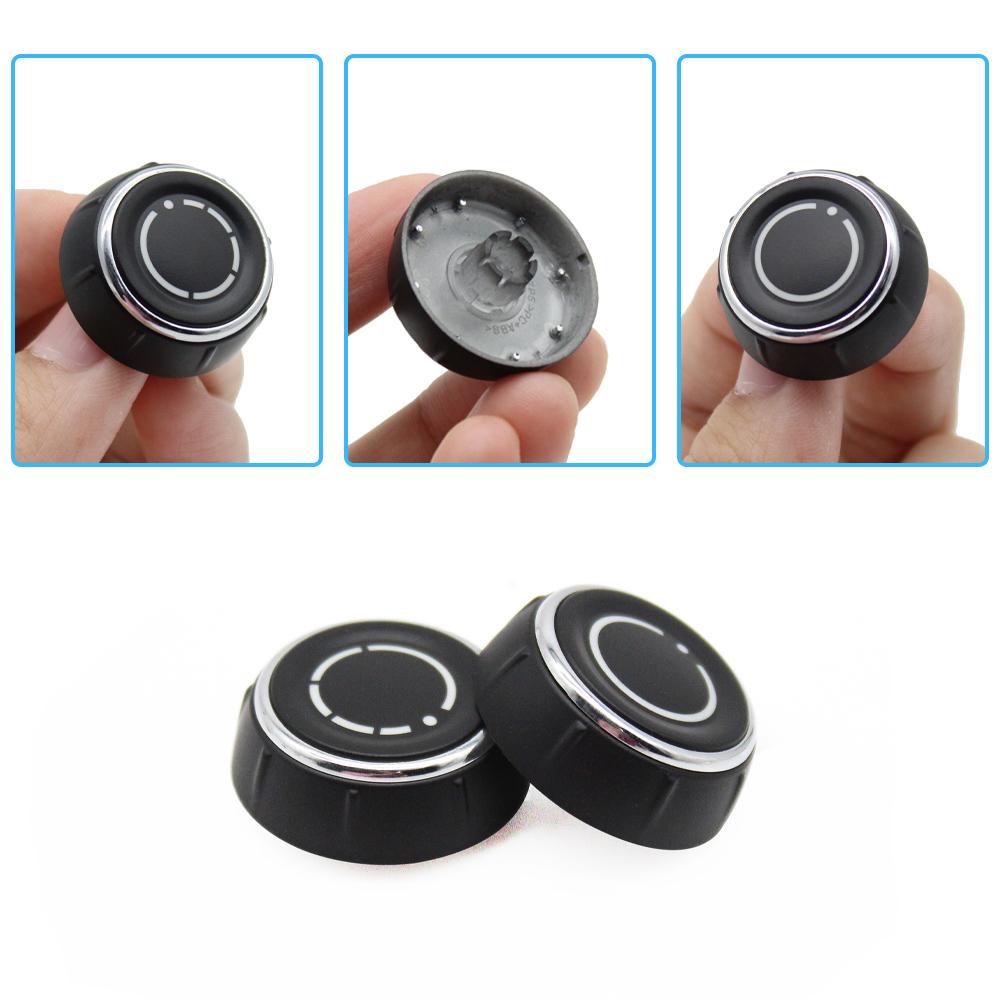 Car Center Console Audio Volume Knob Cover CD Control Switch Button For Porsche Cayenne Panamera Macan Boxster 911 718