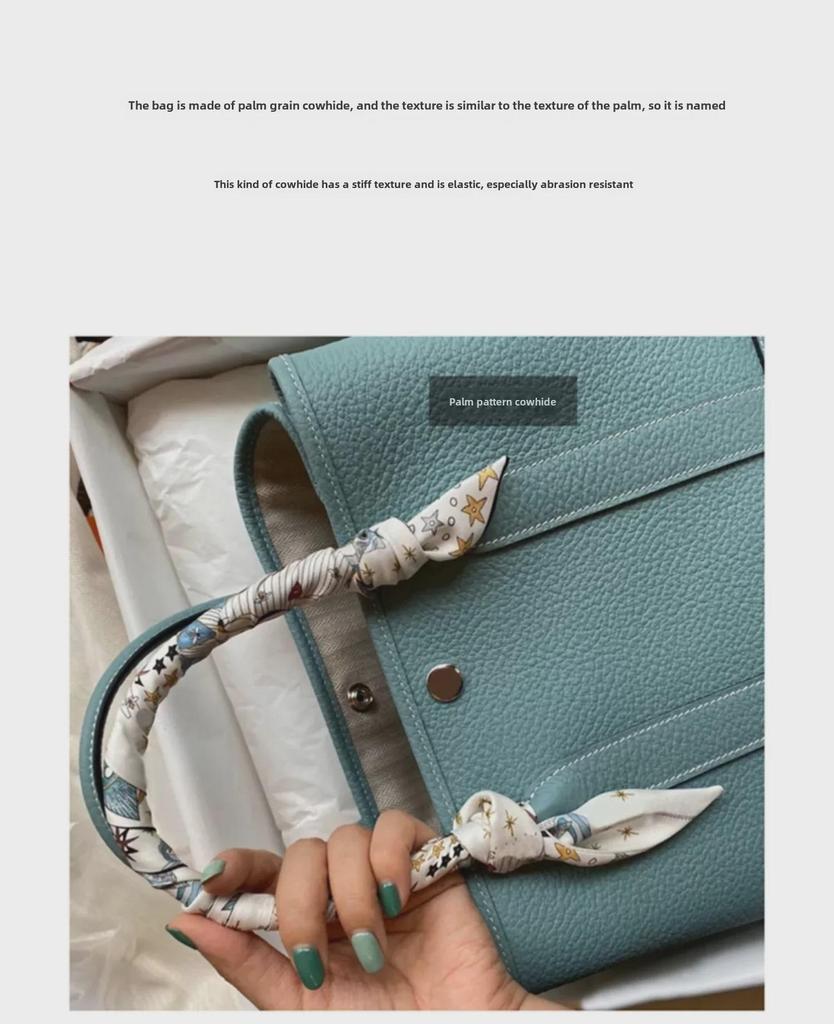 Женская сумка через плечо и через плечо из кожи цвета личи, осень/зима 2024 г.