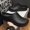 Men Clogs Slippers Comfort Garden Clogs Mules Summer EVA Waterproof Rubber Sandals for Workers Outdoor Fishing Shoes