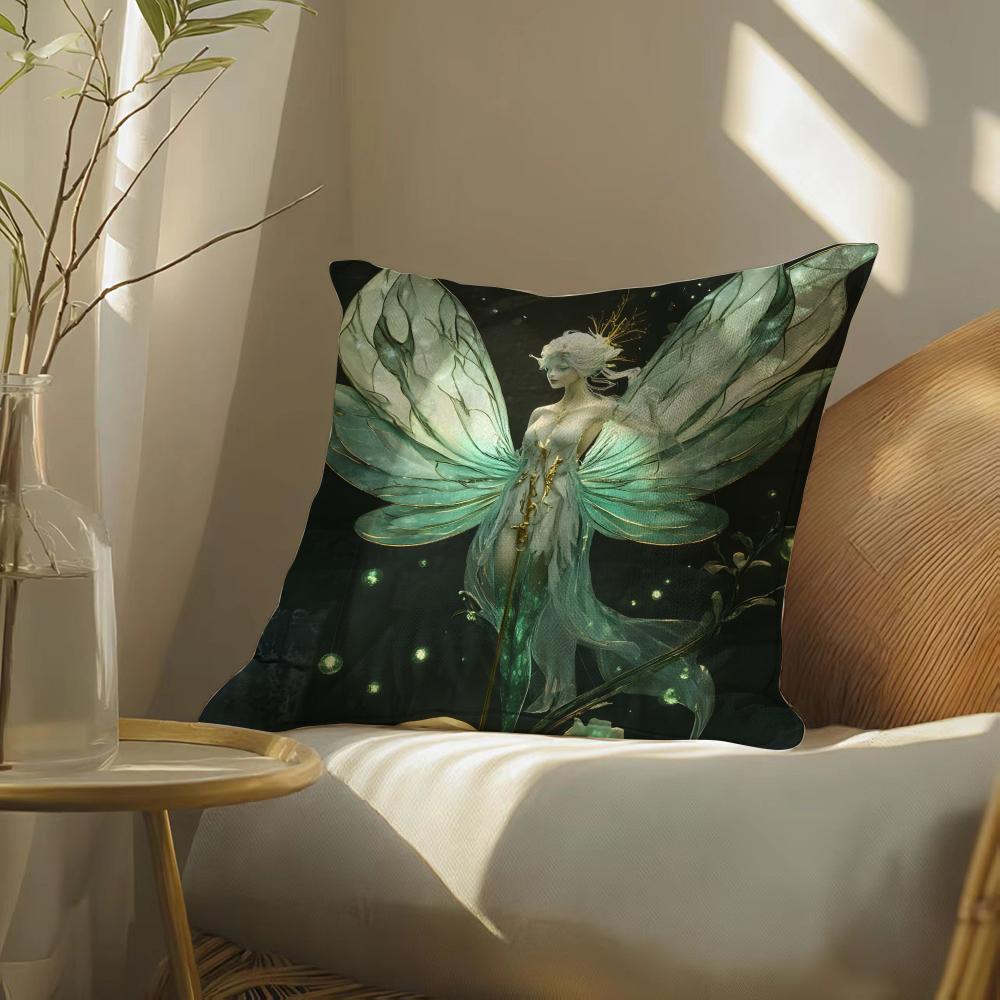 Fairymagicelf Pillow Case Pillowcase, Double-Sided Printed, Sofa Cushion, Bedroom Headboard
