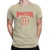Pantera Новейшие мужские футболки Любимые группы Техаса Хлопковые футболки с круглым вырезом Модная одежда Уличная одежда мужская одежда