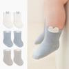 3Pairs/lot Spring Newborn Baby Socks For Girls Boys Cotton Soft Infant Toddler Sock Sweet Cute Cartoon Children's Socks 0-5Years