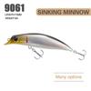 Multicolor Winter Fishing Crankbaits Useful Minnow Lures Long Casting Lure Fish Hooks Minnow Baits