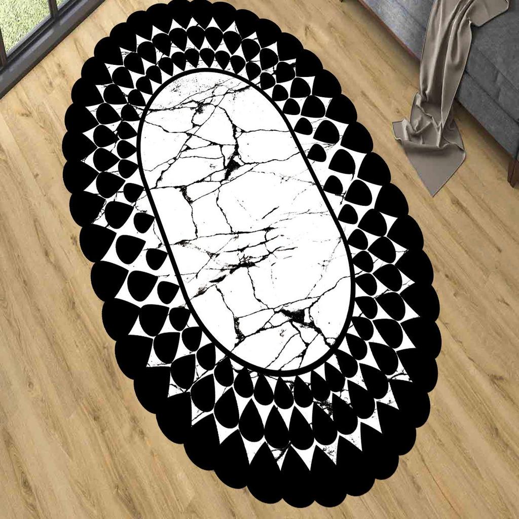 Декоративный узор для дома EPeddler, моющаяся нескользящая точечная основа, цифровая печать нового поколения для гостиной, кухни, ковра для прихожей и напольного коврика