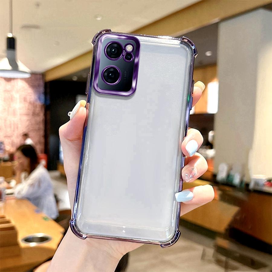 Ударопрочный чехол для объектива для OPPO Find X5 X3 A3 A5X A5 A6 Pro 5G A80 A9 A94 A40 A40m A60 Reno 13F 13 14 F 14F Силиконовый чехол с покрытием