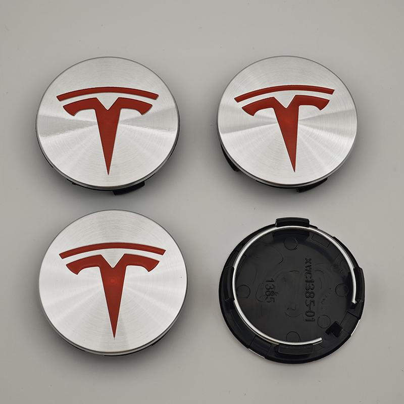 Tapas de cubo de centro de rueda de coche originales de 56mm, cubierta adhesiva para Tesla Model Y Model 3 2017-2023/MODEL3 High