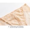 1 Pc Low Waist Sexy Lace Triangle Briefs Silky Smooth and High Elasticity Silk Home Underwear Briefs