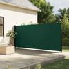 VidaXL Retractable Side Awning Dark Green 160x300 Cm, Garden Privacy Screen, Balcony Windbreak, Outdoor Screen, 4004320