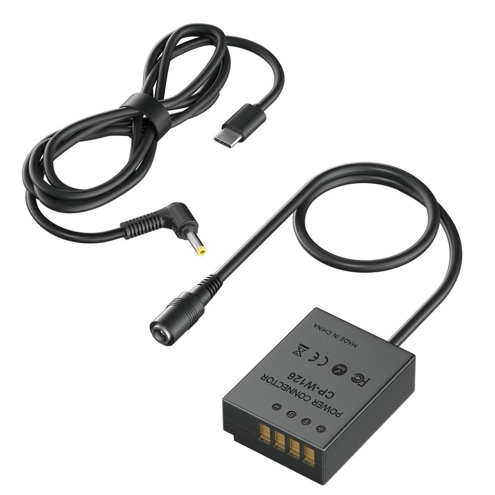 NP-W126 Dummy Battery NP W126 CP W126 DC Coupler for Fujifilm XT3 XT30 XT2 XT1 X-T200 X-Pro2 X-Pro3 X-S10 X-E X-T30II