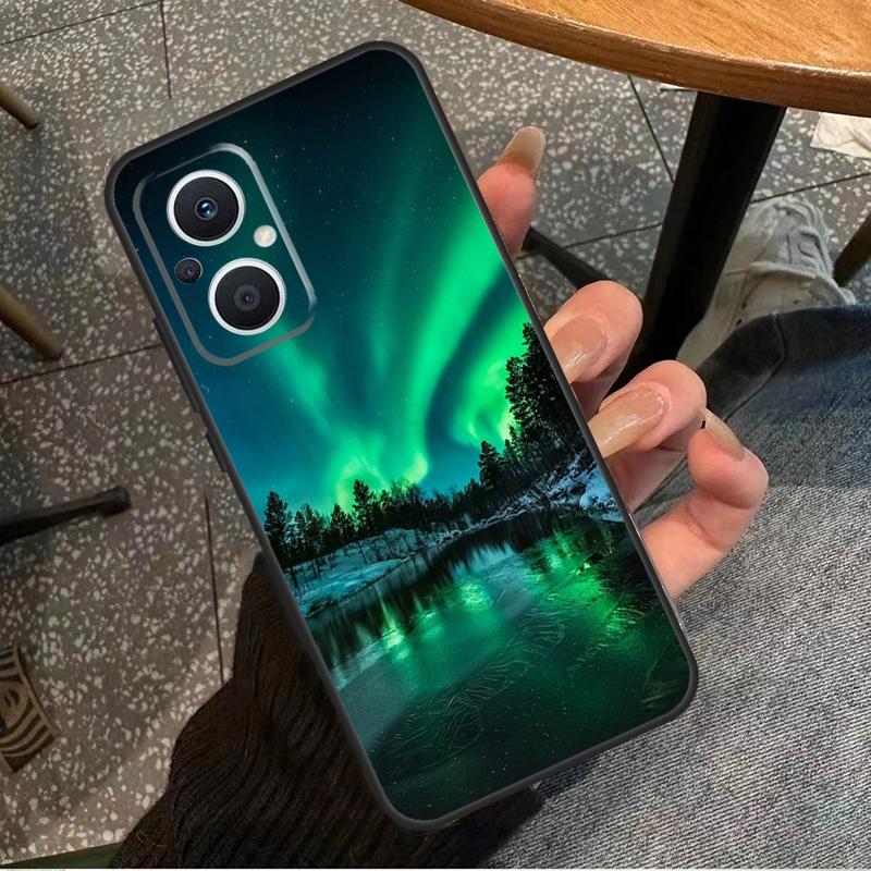 Северное сияние Для OPPO Reno 7 8 Lite 8T 14F 13F 11F 12F 10 11 12 13 14 Pro OPPO Find X9 X8 X5 X6 Pro Чехол