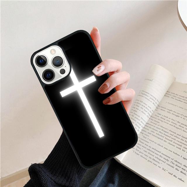 Библия Иисус Христос Христианский Крест Чехол для Телефона Для iPhone 17 Air 16 15 14 11 13 Pro Max 12 Plus Max Чехол Coque