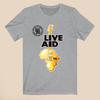 Live Aid 1985 для Мира Мужская Серая Футболка Размеры S-5XL Унисекс