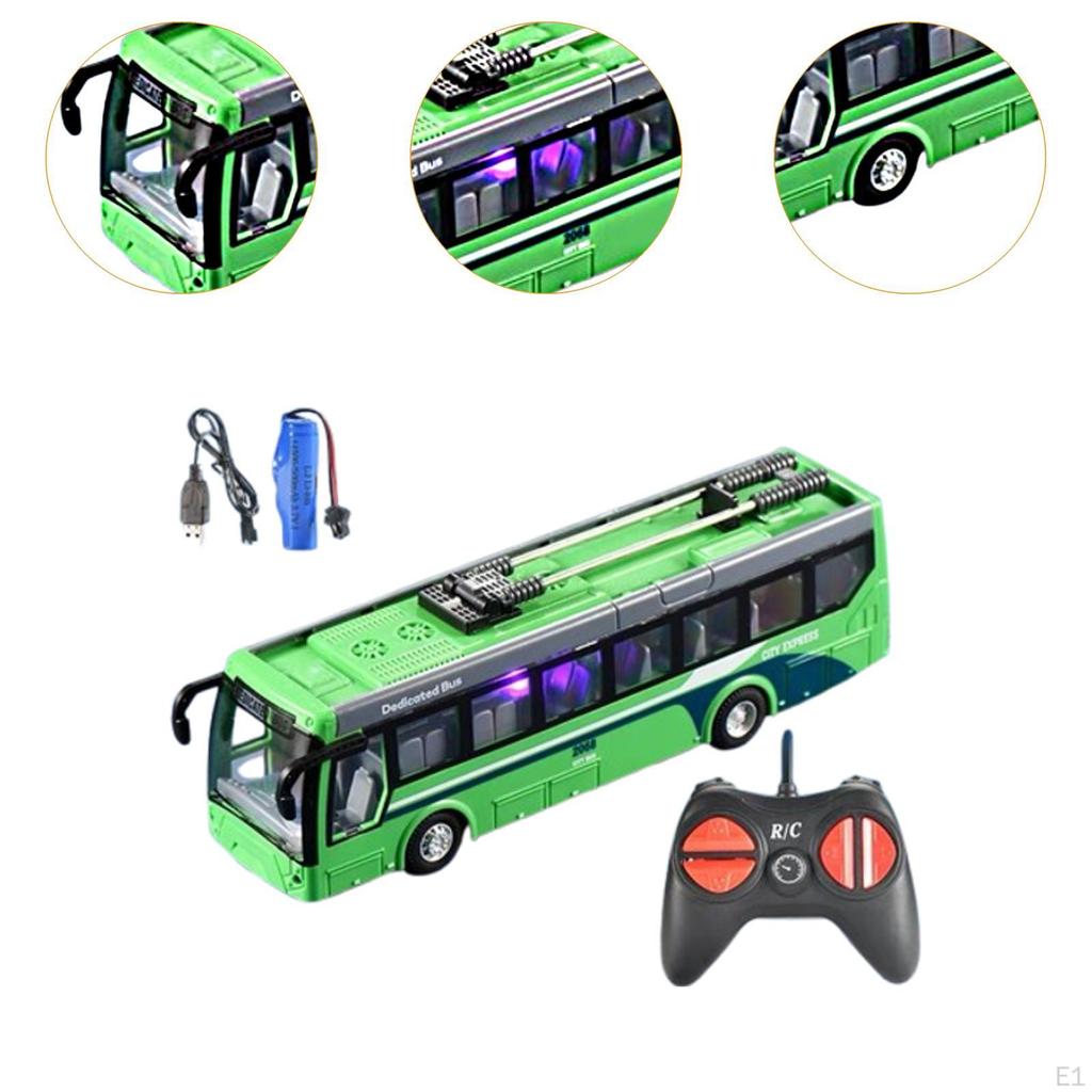 Радиоуправляемый автобус с электронными транспортными средствами для детей 3, 4, 5, 6 лет, подарок