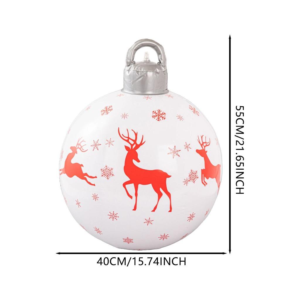 DIY Inflatable Ball PVC XMAS Balloon Gift Courtyard Balloon Christmas