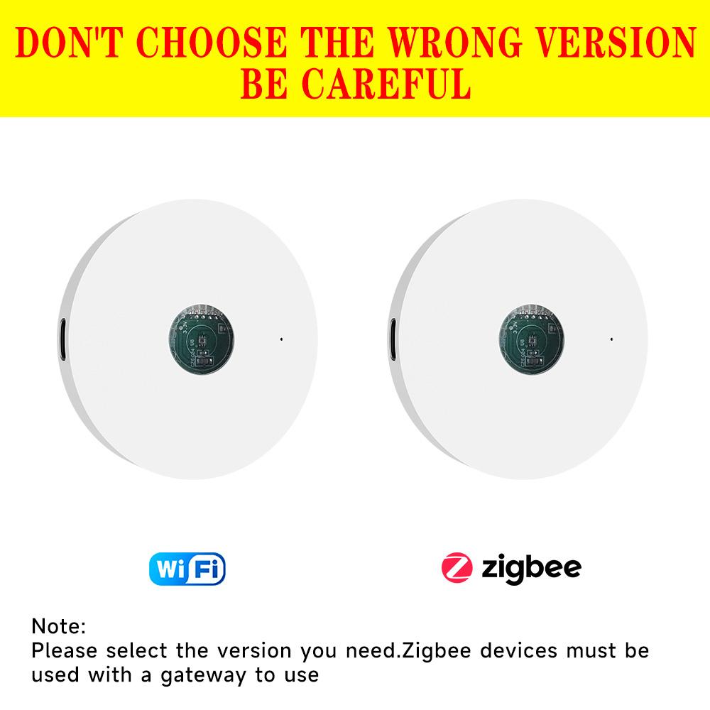 Tuya WiFi/ZigBee Light Sensor Luminance Sensor Illumination Brightness Detector Home Automation with Smart Life Device Linkage