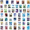 50Pcs Cartoon Genshin Impact Sticker Graffiti Ipad Luggage Laptop  Car Computer Pattern Scrapbook Toy Decoration