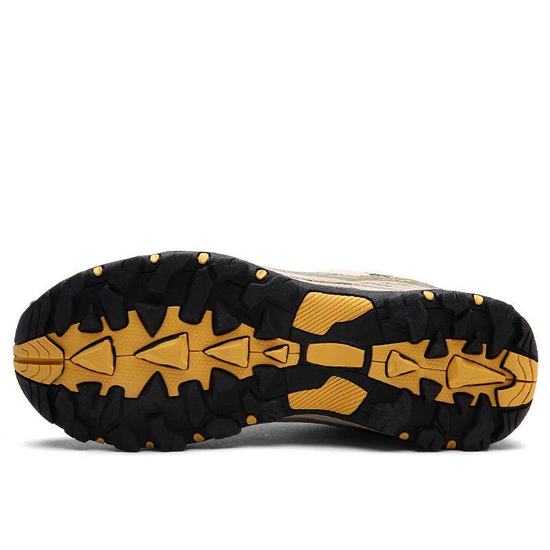 Водонепроницаемая походная обувь для мужчин, дышащие нескользящие кожаные уличные ботинки, весна-лето, осень-зима, треккинговые кроссовки, мужские