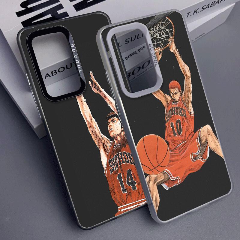 S-SLAM D-DUNK Anime Shockproof Phone Case for Samsung A17 A16 A15 A14 A37 A57 A36 A56 A26 A35 A55 A25 A34 A54 A24 A13 A23 A33 A5