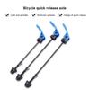 2 Pcs High-Strength Bicycles Wheel Axles Set Bike Quick Release Axles Skewers Lever Mountain Road Bike Wheel Hub Skewers