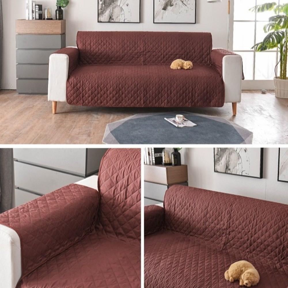Couch Mat Washable 3 Seater Sofa Cover Non-Slip Anti Dirty Couch Cover Wear-resistant Thickened Sofa Protector Sofa Chair
