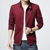 Spring and Autumn Casual Korean Version Trendy Tooling Trench Coat Washed Jacket Men's Pure Cotton Men's Coat