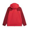 Li Ning Outdoor CF Shell Три в одном Съемная флисовая Теплая Водонепроницаемая Многоцелевая Спортивная куртка Мужские куртки Киноварно-красный Винтажно-красный AWBW017-1