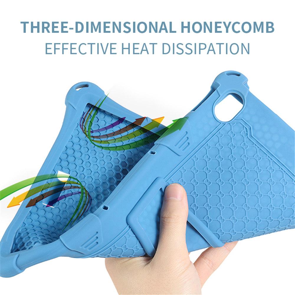 Мягкий силиконовый чехол-подставка для планшета Lenovo Tab M10 3-го поколения 10,1 дюйма TB-328FU 328XU, детский чехол + ремешок и стилус