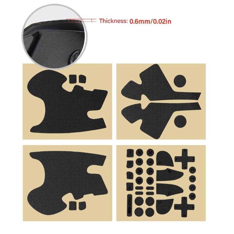 Stickers Classical Version for Vader 3 4 Controller Gaming Handle Grips Tape Buttons Sticker Game Accessories