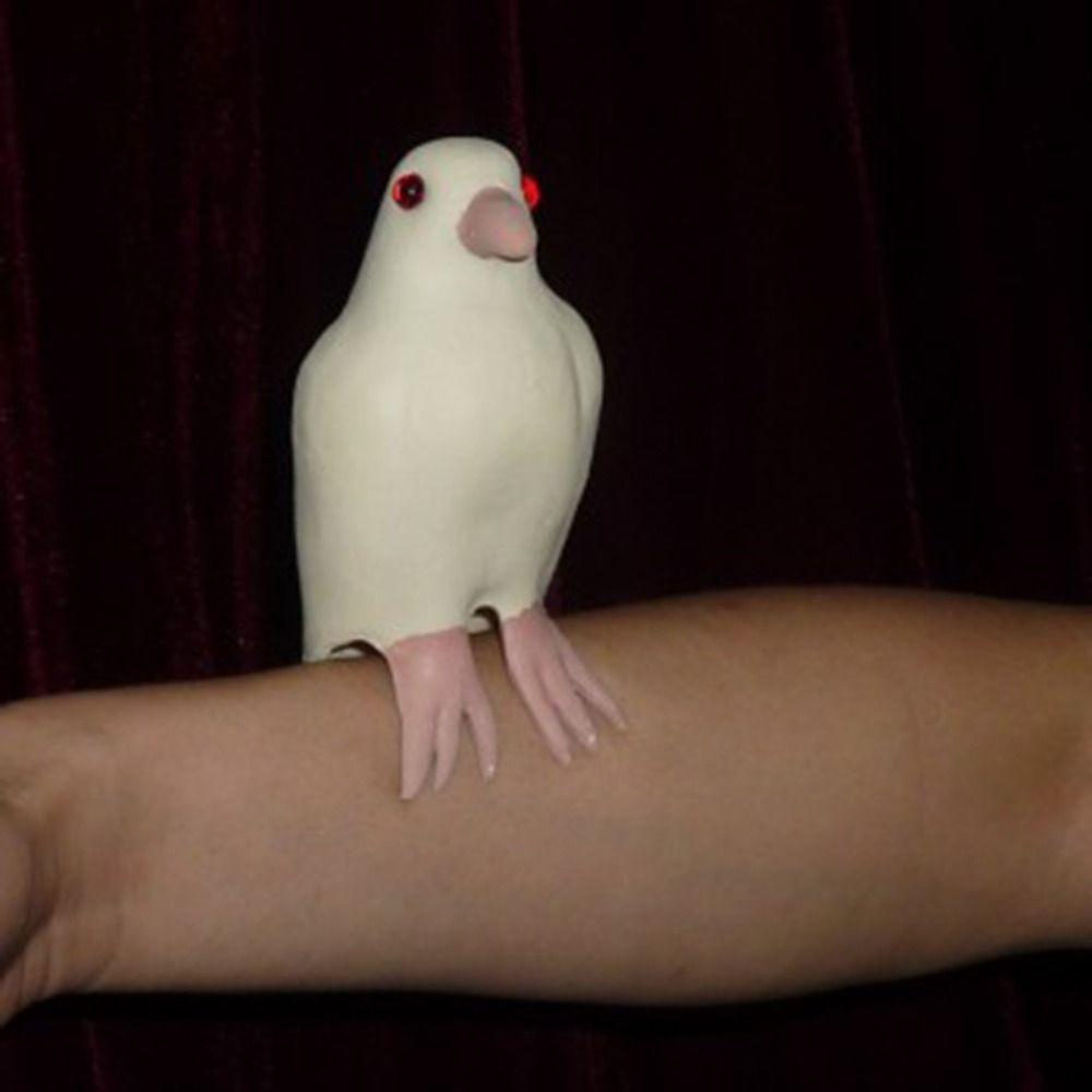 Mentalism Latex Dove Magic Tricks Close-Up Comedy Stage Accessory