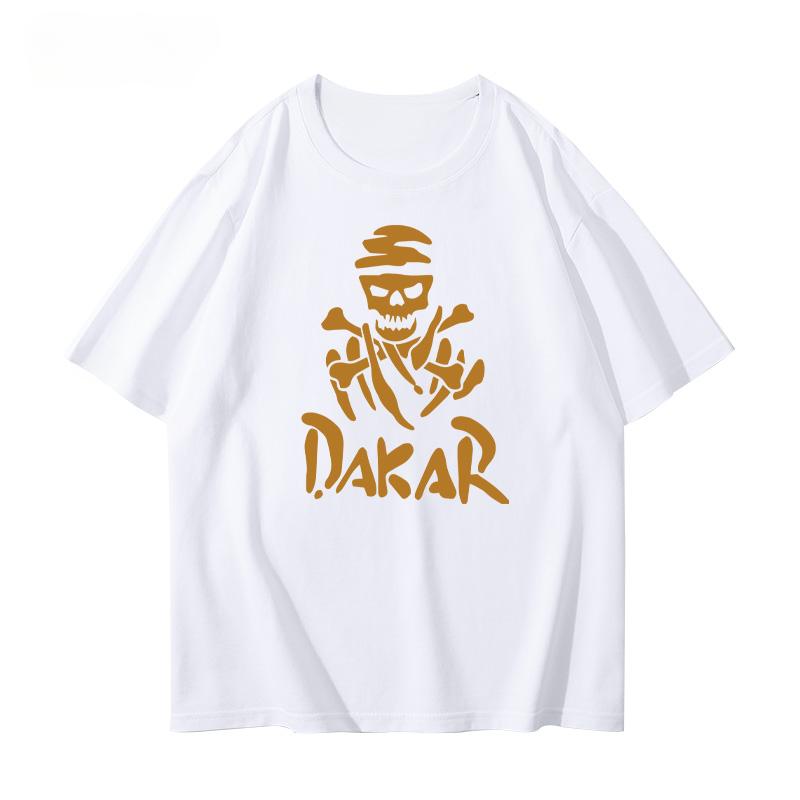 Ралли Дакар 2025 Футболка с коротким рукавом для бездорожья Электромобиль Грузовик Мотоцикл Командная гонка Памятная одежда Футболка для мужчин и женщин