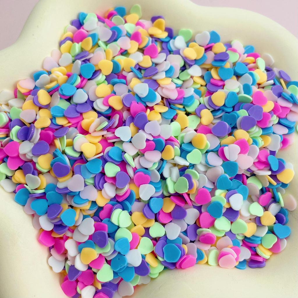 Мягкая глина, цветной слайм и крем-клей для торта