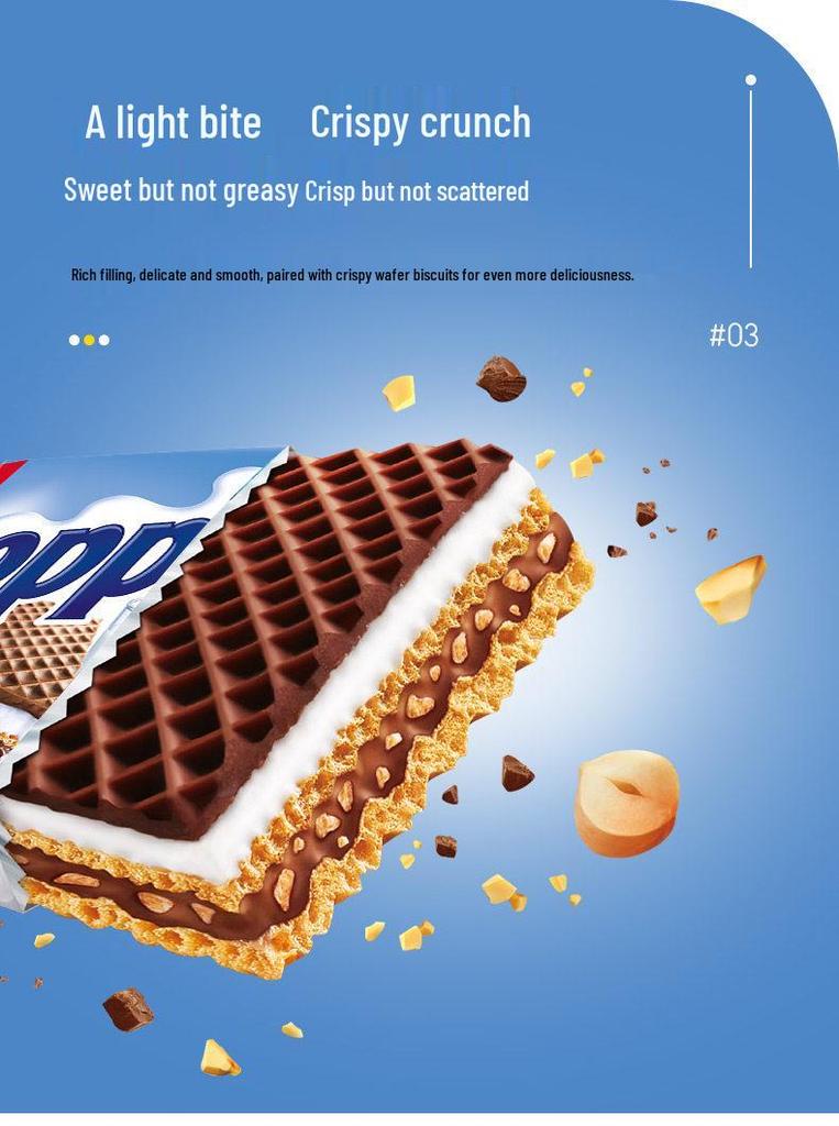 Knoppers Milk Hazelnut Chocolate Wafer Snack