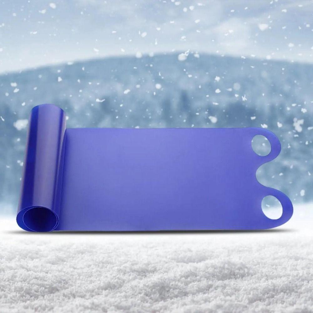 Сворачиваемый детский лыжный коврик Гибкий коврик для катания по песку Катание на санках по газону Снежные санки Снежный слайдер Зима